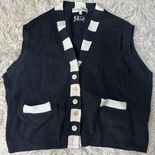 Christian dior gilet maglia - gilet, in