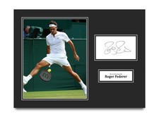 Autografo tennis Roger Federer