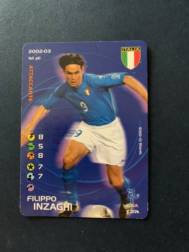 Filippo inzaghi italia card - inzaghi,