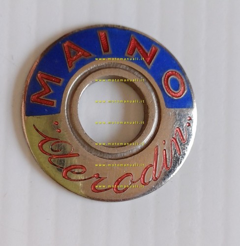 Maino aerodin fregio smaltato - aerodin,