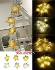FILO 10 luci led stella albero