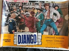 FOTOBUSTA DJANGO FRANCO NERO, LOREDANA NUSCIAK, SERGIO CORBUCCI