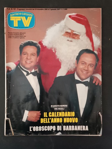 Rivista sorrisi canzoni - tv,