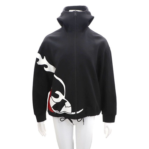 Prada graphic logo - hooded, zip