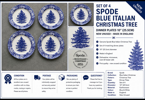 Spode set piatti albero - 4, di