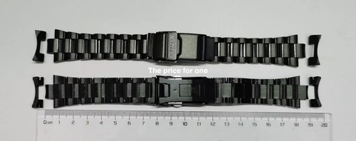 Bracciale nero cronografo