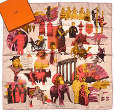 HERMES SCARF 90 'Pierre Loti'