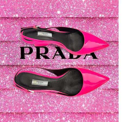 Prada escarpins rose - escarpins, 40