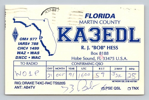 Radioamatore qsl ka3edl - radioamatore,