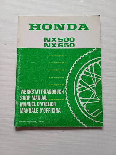 Honda dominator 500 - honda, nx