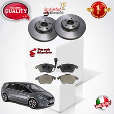 KIT 4 PASTIGLIE E 2 DISCHI ANTERIORI  FORD S-MAX 2.0 TDCI 140CV DAL 2006 ->