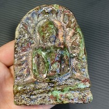 Antico Buddha in terracotta