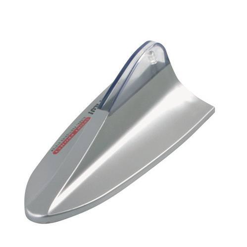 Antenna pinna gps argento con - antenna,