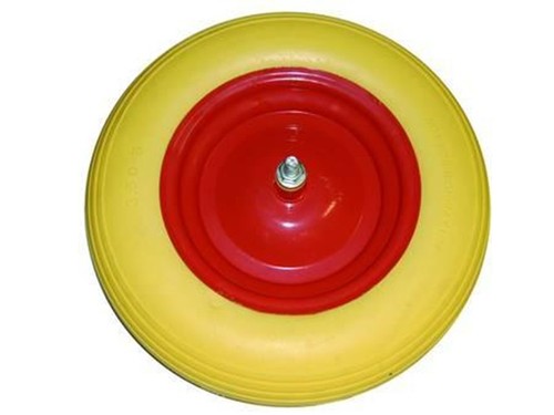 Ruota per carriola piena - carriola,