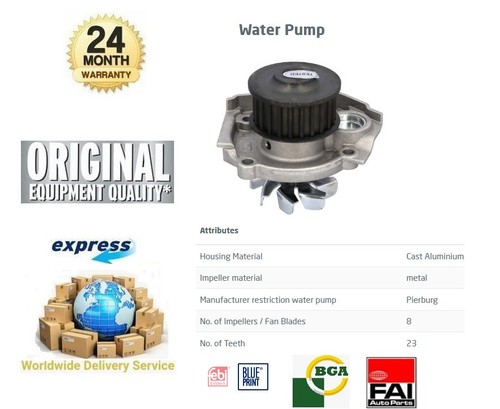 Pompa acqua nuova per fiat - nuova,