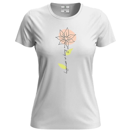 Shirt happiness being a - "happiness, is