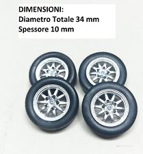 Kit Ruote originali BMW vari modelli - scala 1/18 MCG