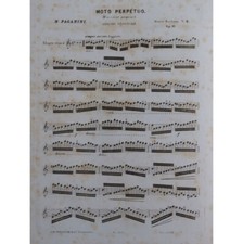 PAGANINI Niccolo Moto Perpetuo