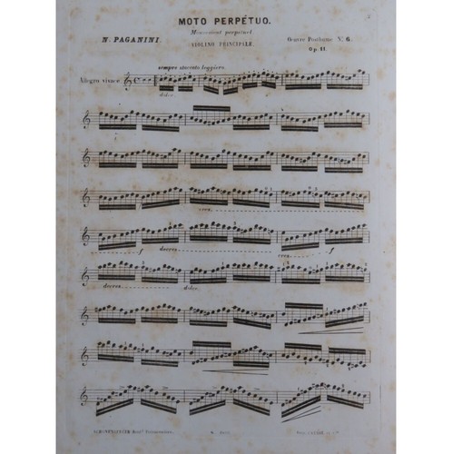 Paganini niccolò moto - paganini,