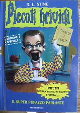 Piccoli brividi Il super pupazzo parlante Edizione speciale gadget libri horror