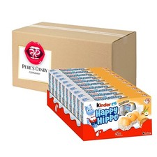 Kinder Happy Hippo Nocciola Confezione Multipla da 5, Confezione da 10 (10 x 135 g)