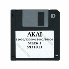 Akai S1000 / S5000 Floppy Disk