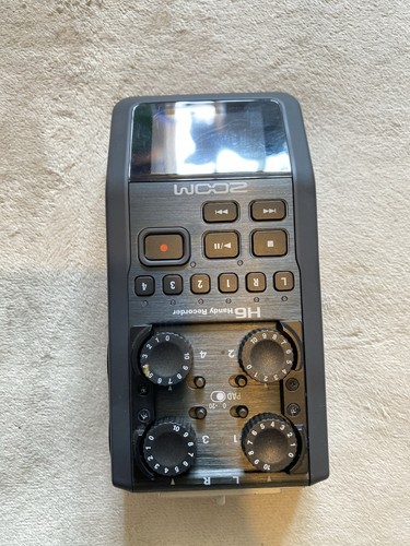 Zoom pratico registratore - h6,