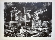 ROBERTO MATTA litografia prova