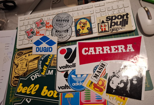 Adesivo vintage sticker kleber - adesivo,