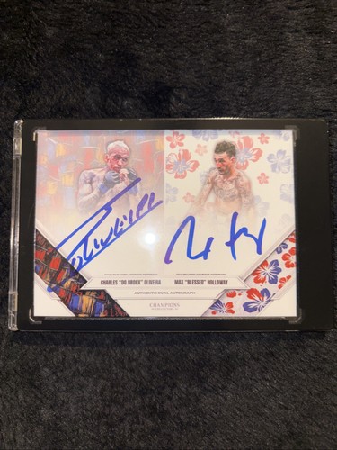 Autografo max holloway charles - max,