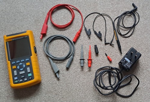 Fluke oscilloscopio 123 - fluke,