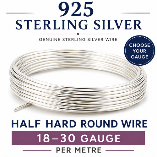 Filo tondo argento sterling - filo,