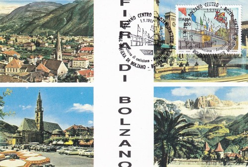 Fiera bolzano cartolina - di,