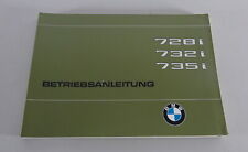Manuale BMW 7 Serie E23 728I / 732I / 735I Aggiornato 08/1979