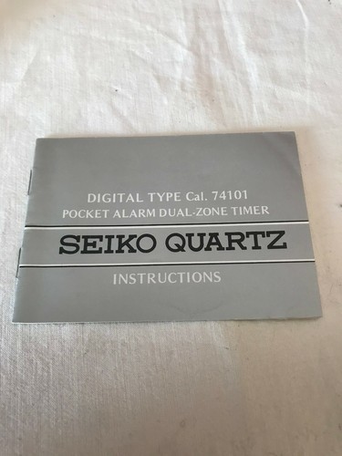 Seiko digital type alarm - seiko,