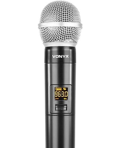 Microfono wireless uhf vonyx - wireless,