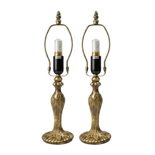 Coppia basi per lampade da - basi,
