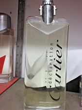 Vintage  FACTICE GIGANTE VETRO CARTIER DECLARATION 24X34X8 CM. MAGNUM