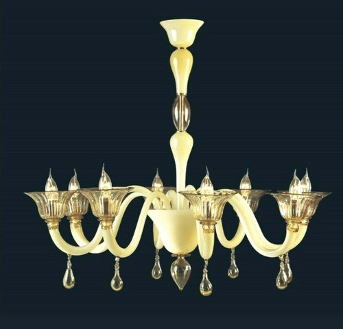 Lampadario veneziano vetro - lampadario, in