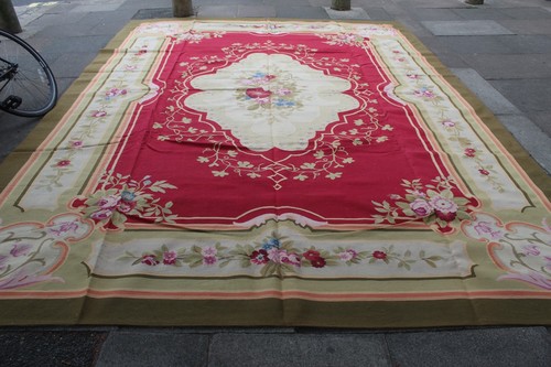 Tappeto aubusson vintage - tappeto,