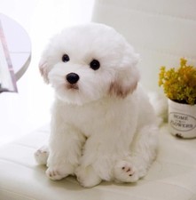 Peluche pupazzo maltese bichon
