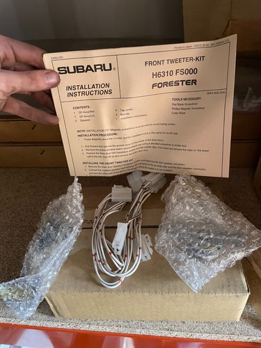Kit tweeter subaru forester - subaru,