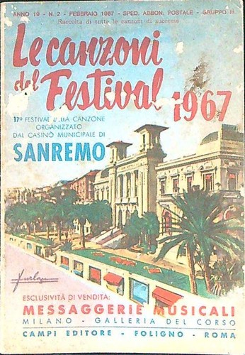 Canzoni del festival 1967 - canzoni,