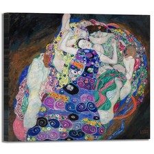 Gustav Klimt la vergine design