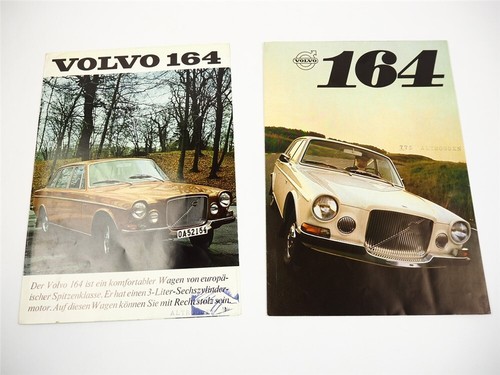 Volvo 164 auto - 2x, depliant