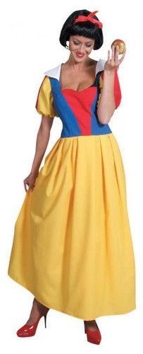 Costume biancaneve vestito - biancaneve,