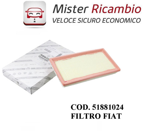 Filtro aria originale fiat - aria,