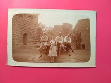 Vecchia foto antica distrutta