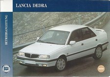 LANCIA DEDRA 835 Manuale Uso e