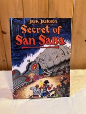 SECRET OF SAN SABA - JACK JACKSON copertina rigida firmata bookplate # 138 di 600
